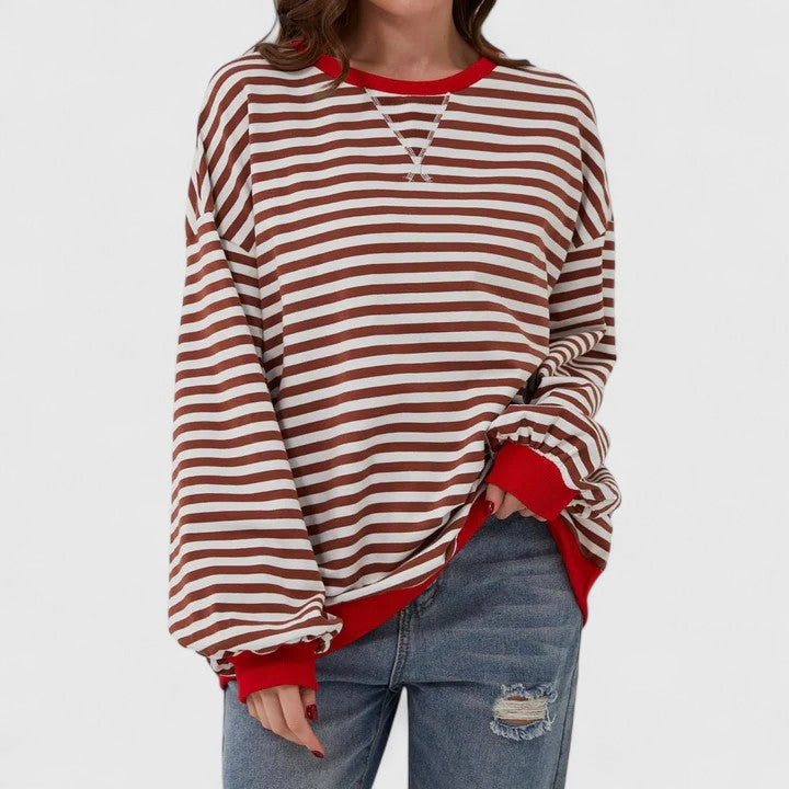 Amelia™ | Classic Striped Sweater