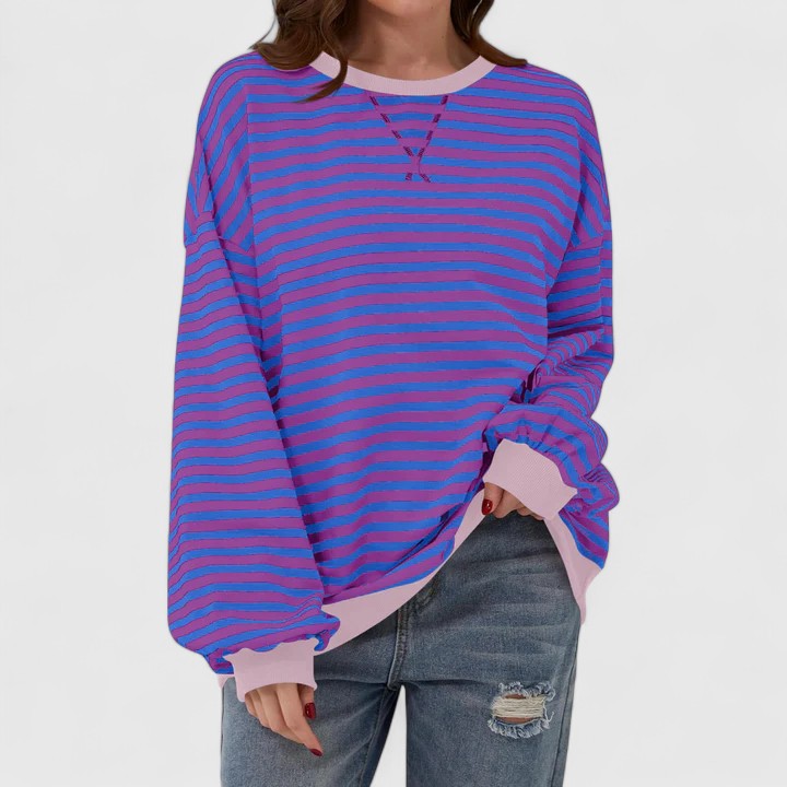Amelia™ | Classic Striped Sweater