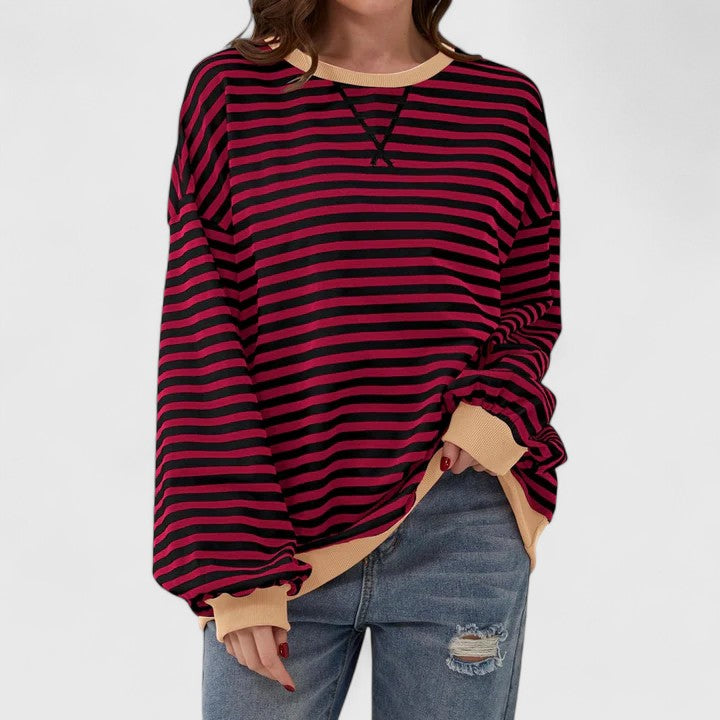 Amelia™ | Classic Striped Sweater