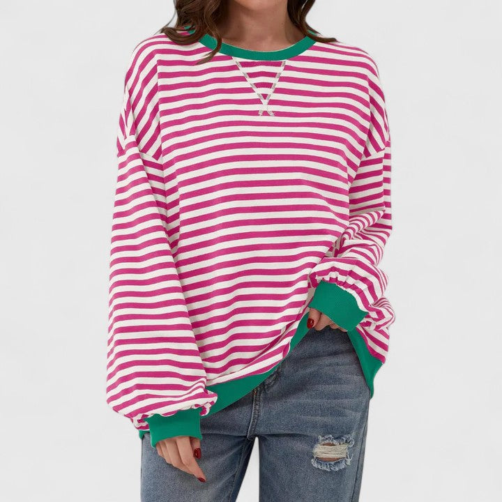 Amelia™ | Classic Striped Sweater