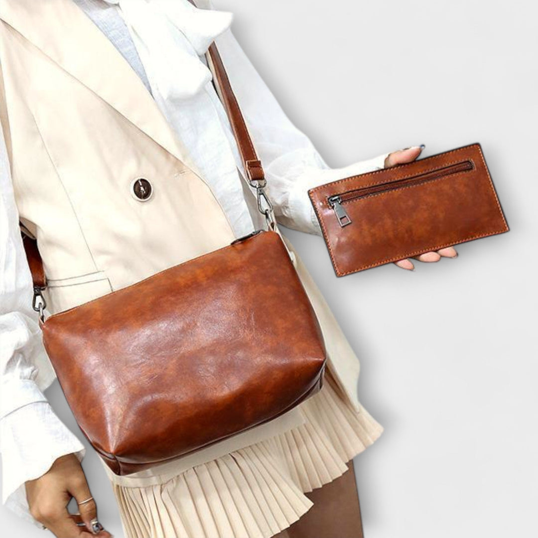 Amelia - 4-Piece Vintage Bag Set