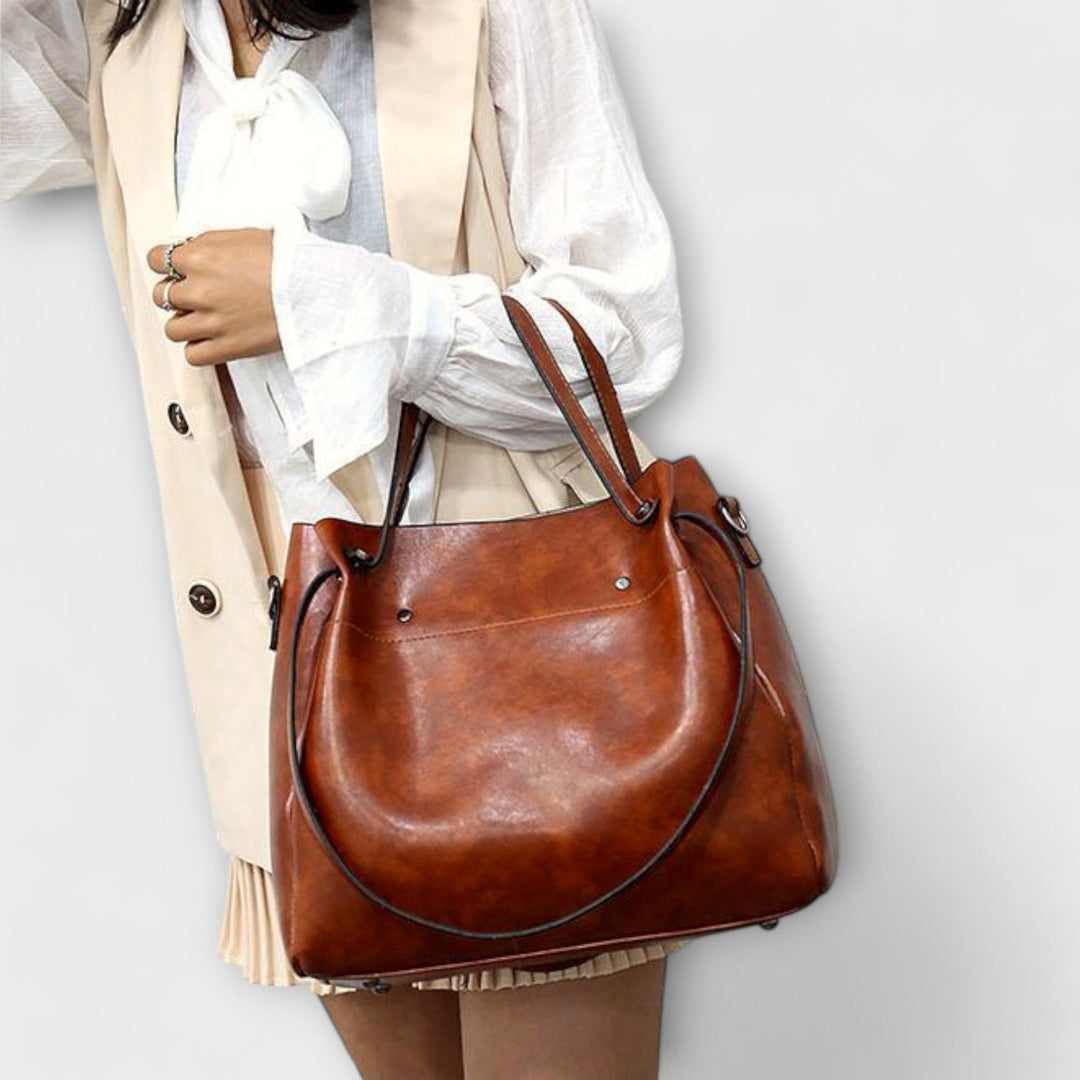 Amelia - 4-Piece Vintage Bag Set