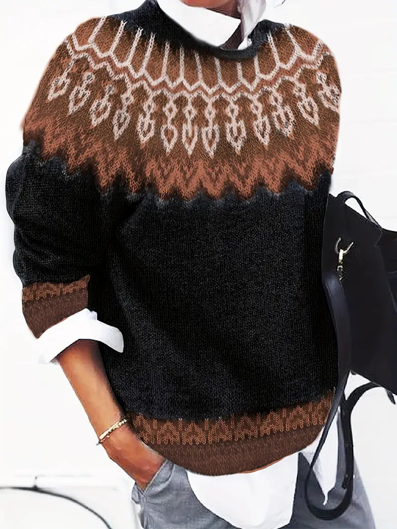 Amelia™| Nordic Charm Sweater