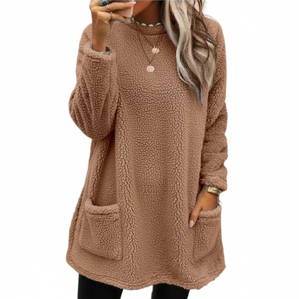 Amelia™ | Cozy Sherpa Fleece Pullover