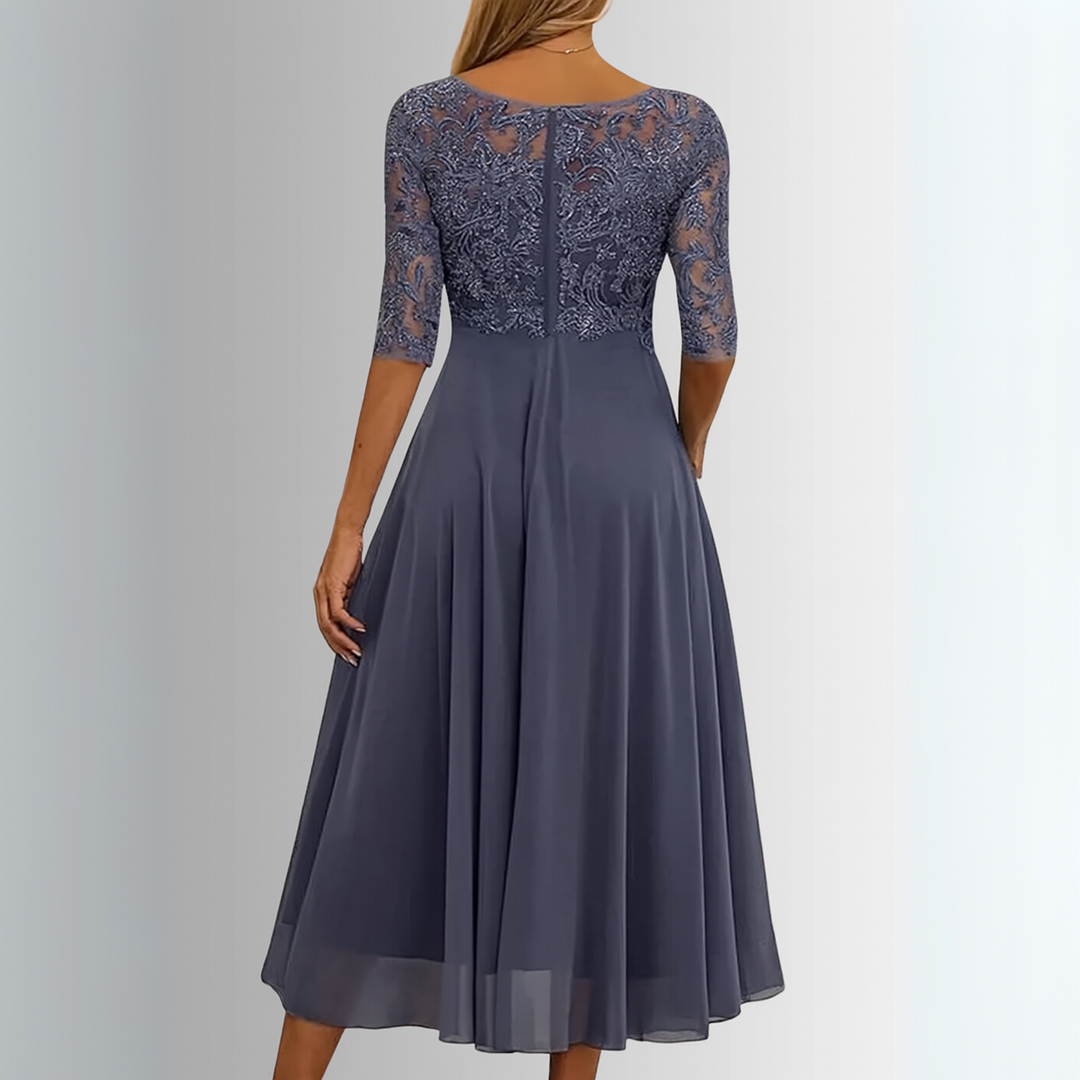 Amelia Rhonda™ | Elegant Lace Dress