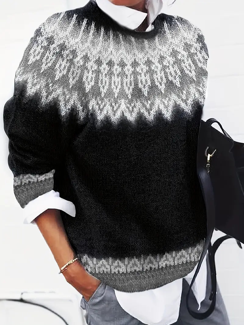 Amelia™| Nordic Charm Sweater