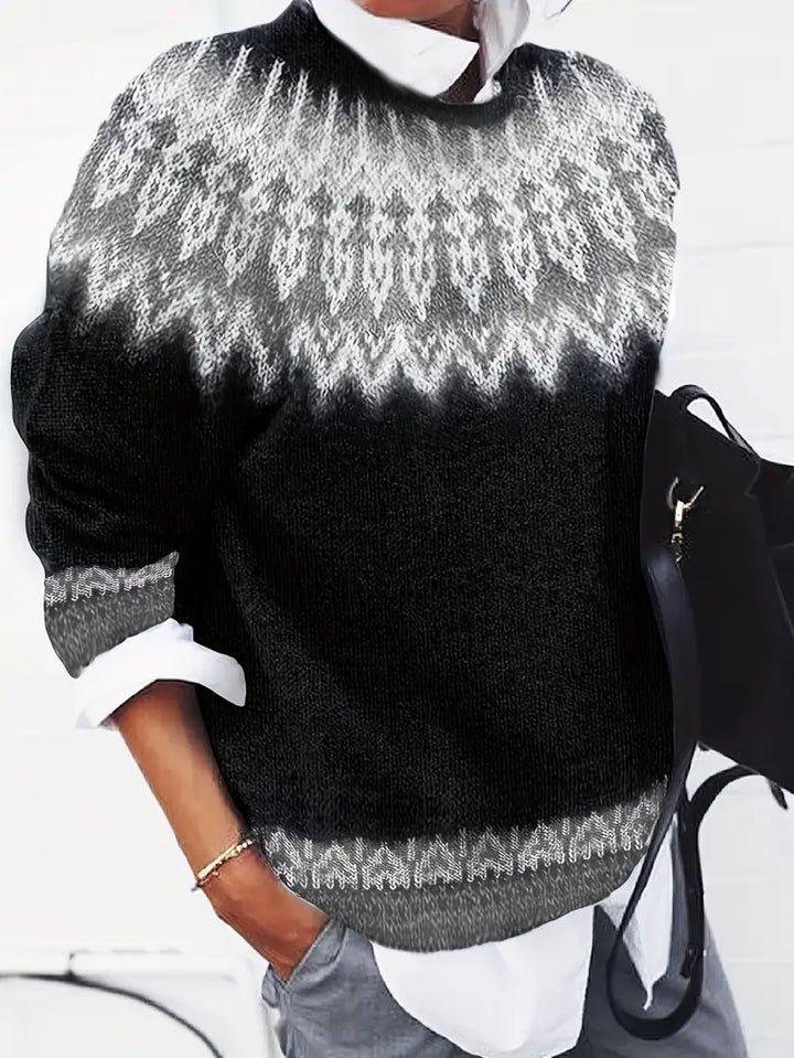 Amelia™| Nordic Charm Sweater