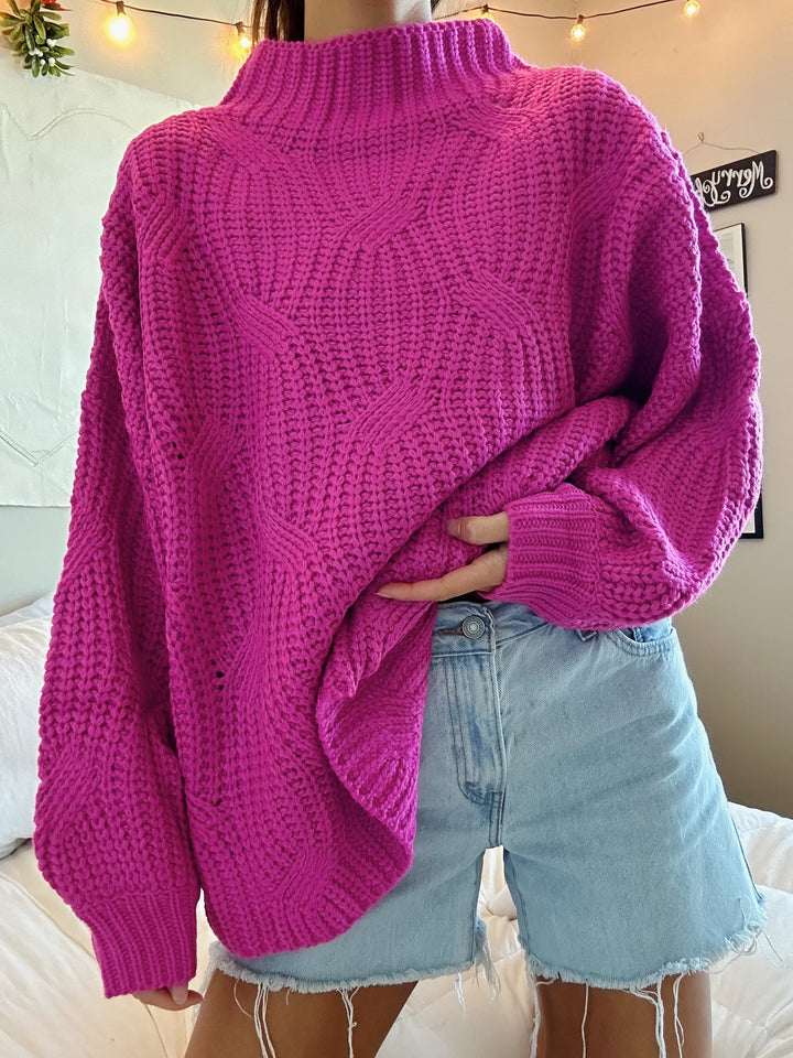 Amelia™ | CozyWave Oversized Knit Sweater
