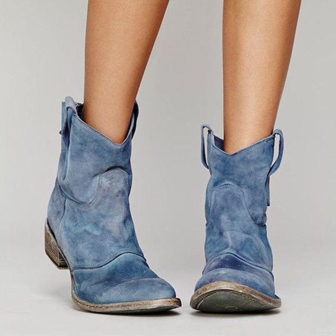 Courtney | Chic Suede Ankle Boots