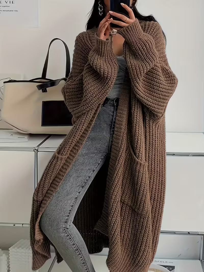 Amelia™| Long Knitted Cardigan Women