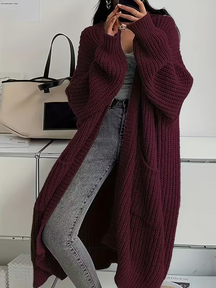 Amelia™| Long Knitted Cardigan Women