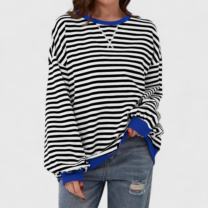 Amelia™ | Classic Striped Sweater