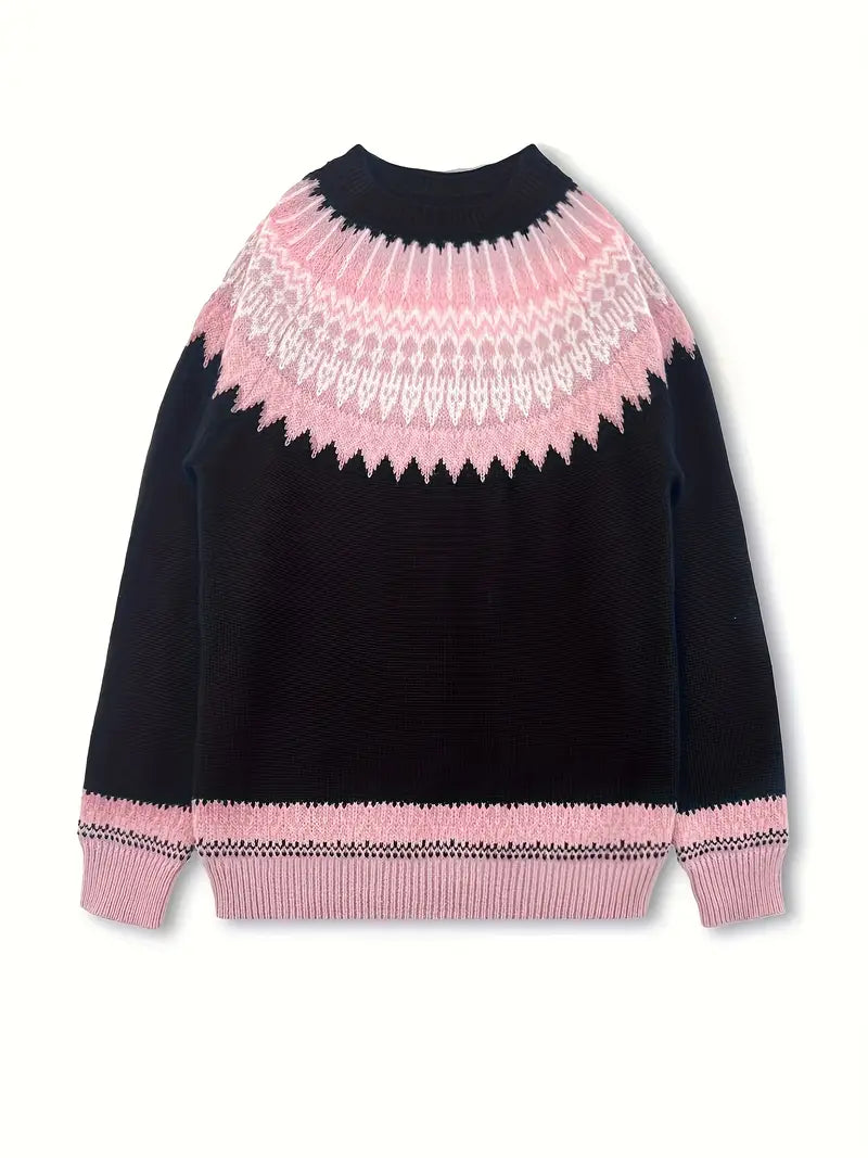 Amelia™| Nordic Charm Sweater
