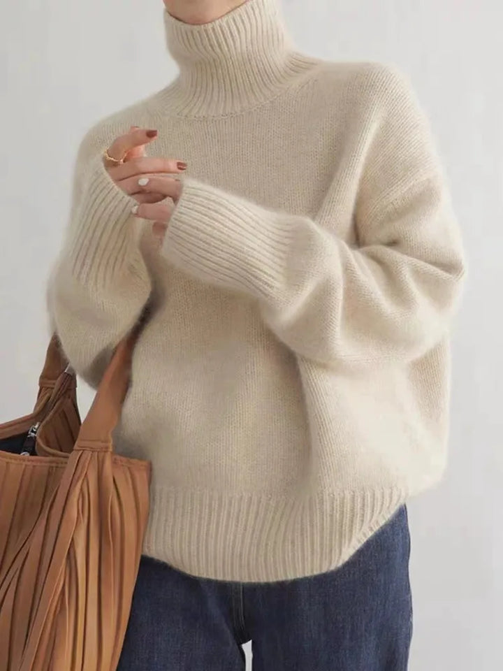 Amelia™ | Classic Turtleneck Sweater