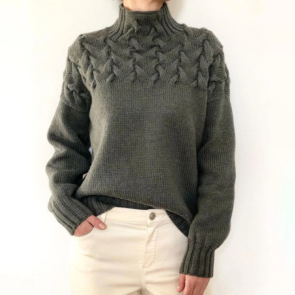 Amelia™ | Warm Knitted Turtleneck