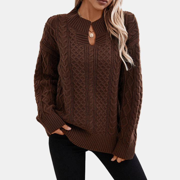 Amelia™ | Classic Cable Sweater