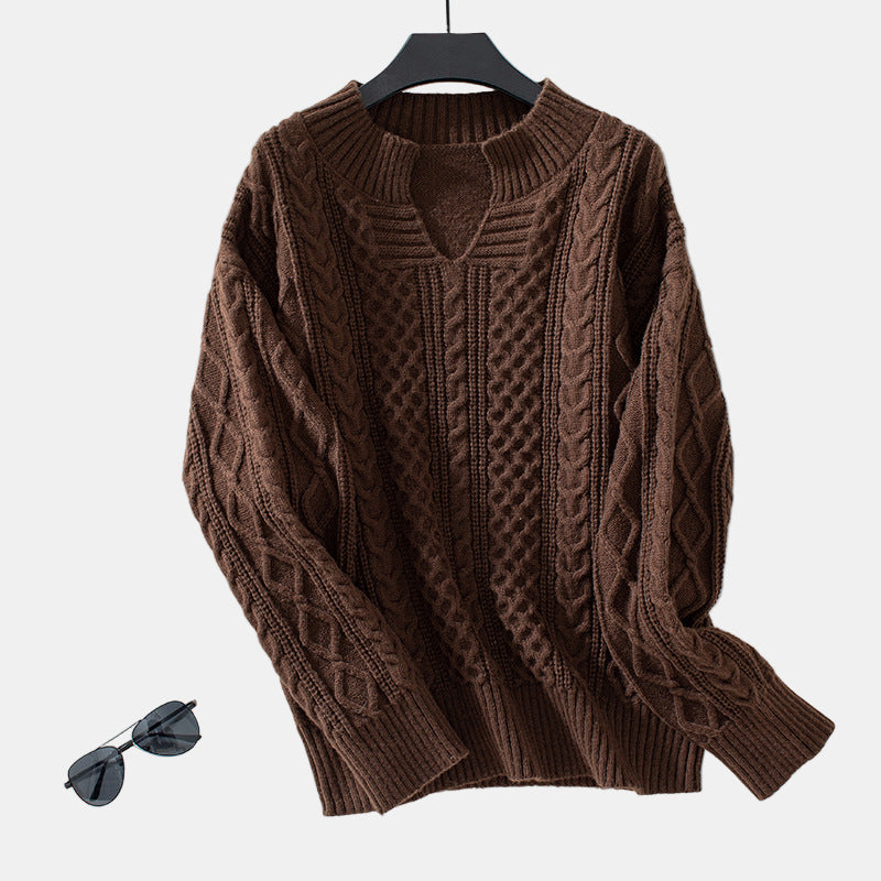 Amelia™ | Classic Cable Sweater
