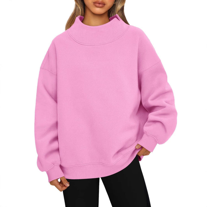 Amelia™ | Essential High Collar Sweatshirt