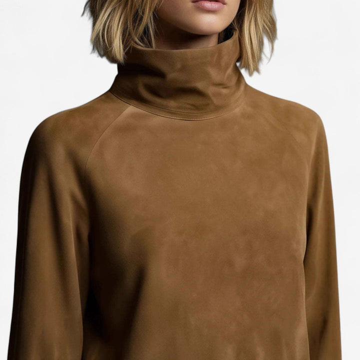 Hayden Tania™ | Mini dress with high neck