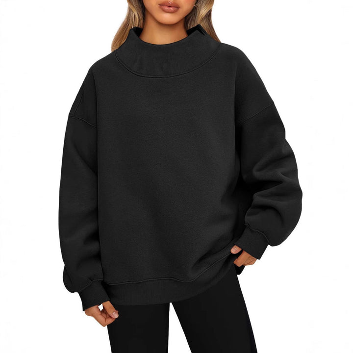Amelia™ | Essential High Collar Sweatshirt