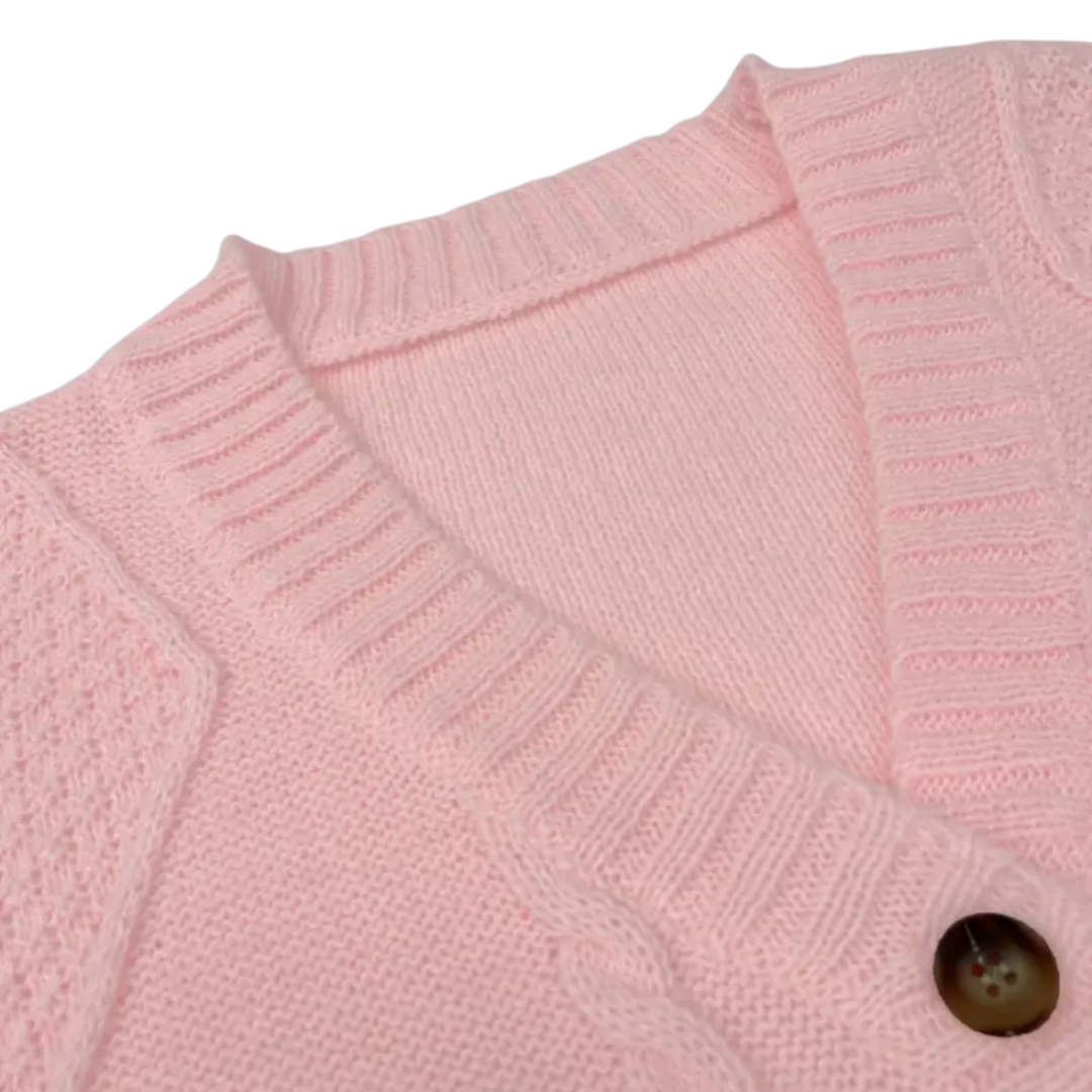 Amelia™ | Cable Knit Cardigan