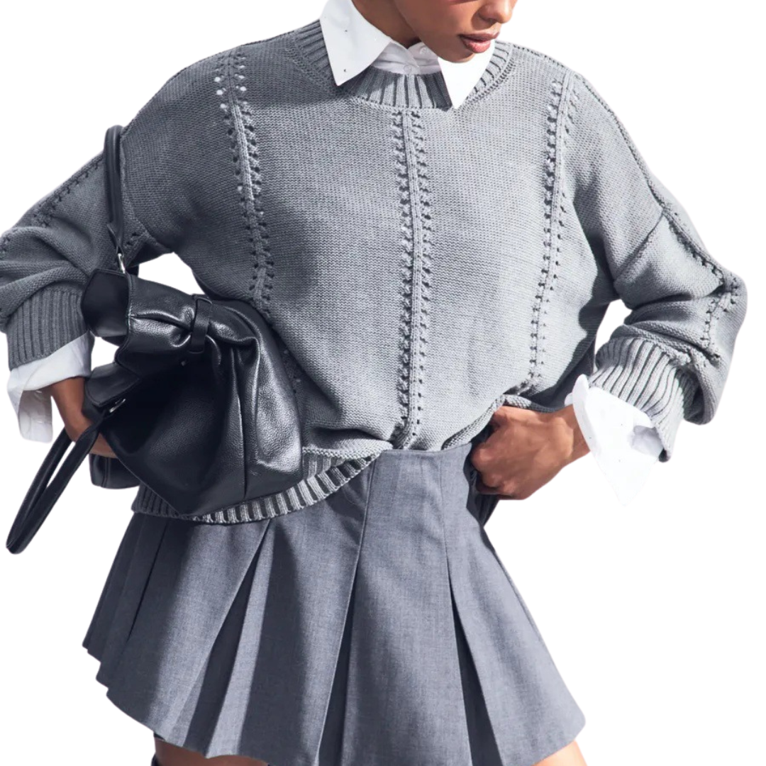 Amelia™ | Ivy Knit Sweater