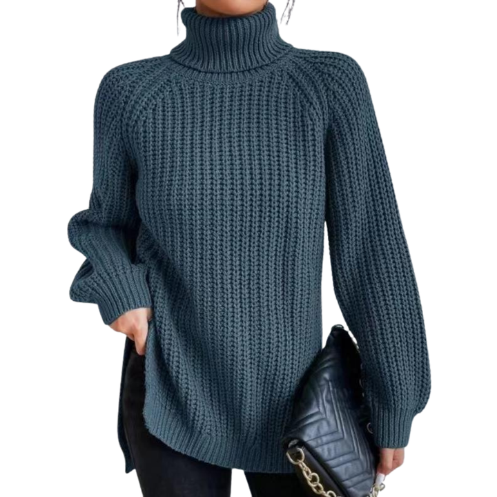 Amelia™ | Cotton Ladies' Turtleneck for Winter