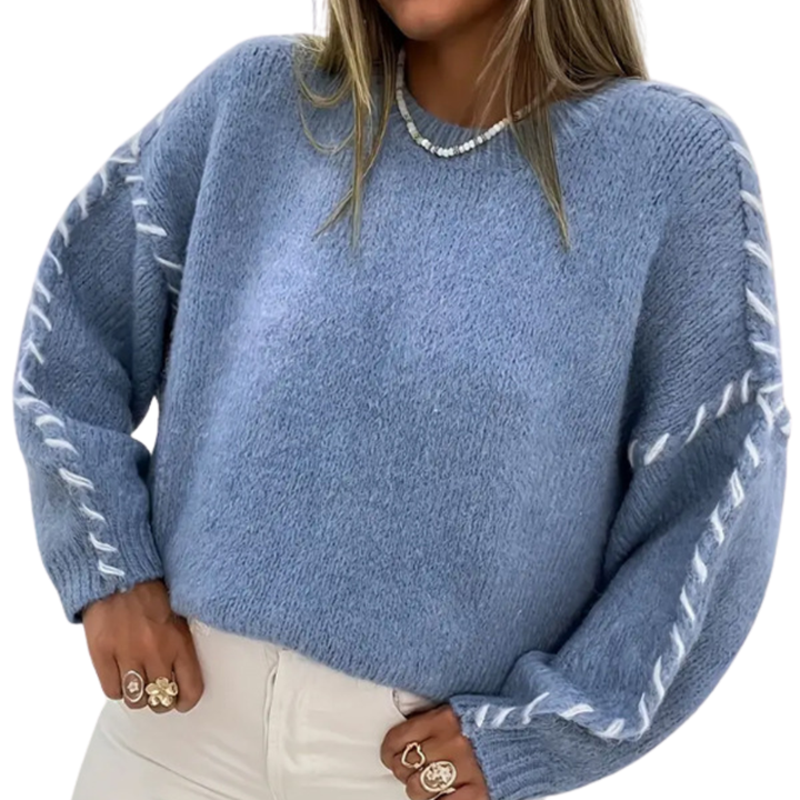 Amelia™ | Frost Weave Sweater
