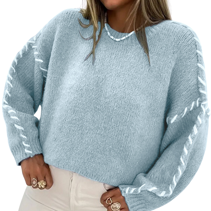 Amelia™ | Frost Weave Sweater