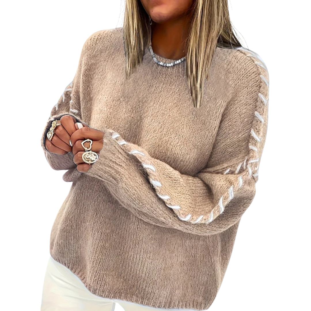 Amelia™ | Frost Weave Sweater