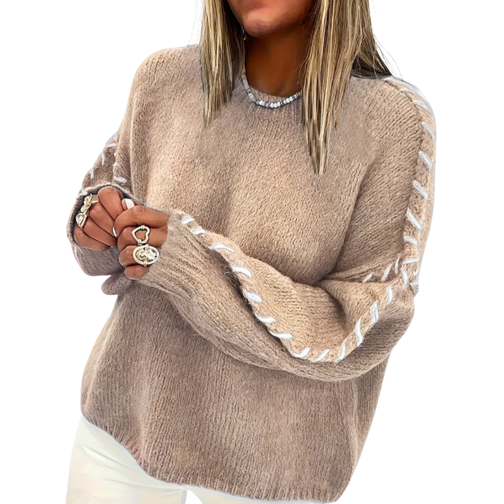 Amelia™ | Frost Weave Sweater