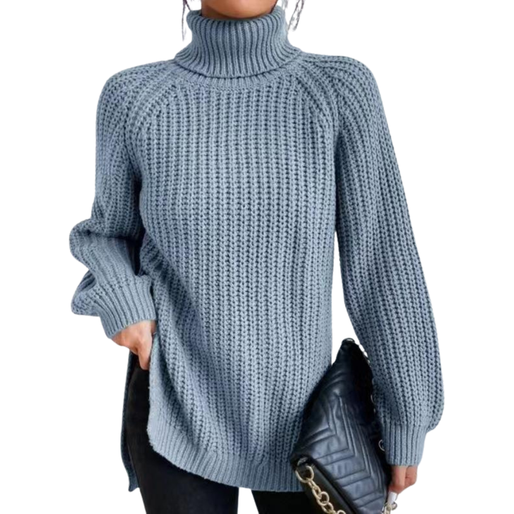 Amelia™ | Cotton Ladies' Turtleneck for Winter