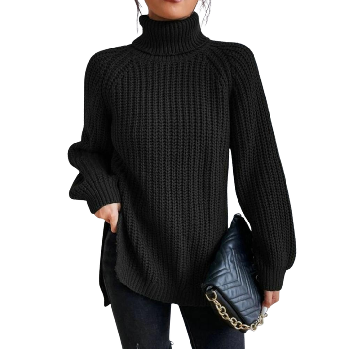 Amelia™ | Cotton Ladies' Turtleneck for Winter