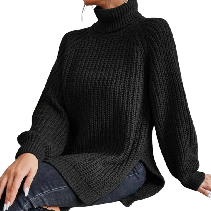 Amelia™ | Cotton Ladies' Turtleneck for Winter