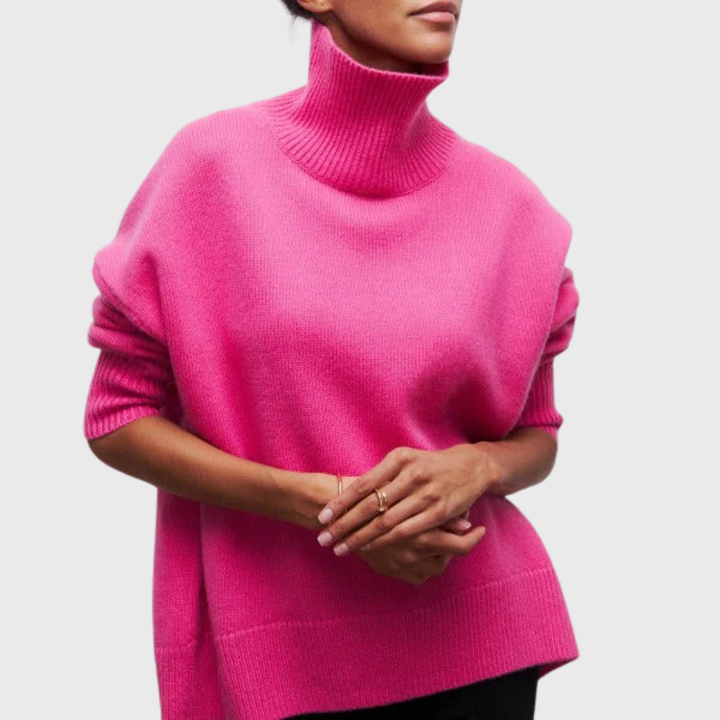 Avery | High Neck Pullover