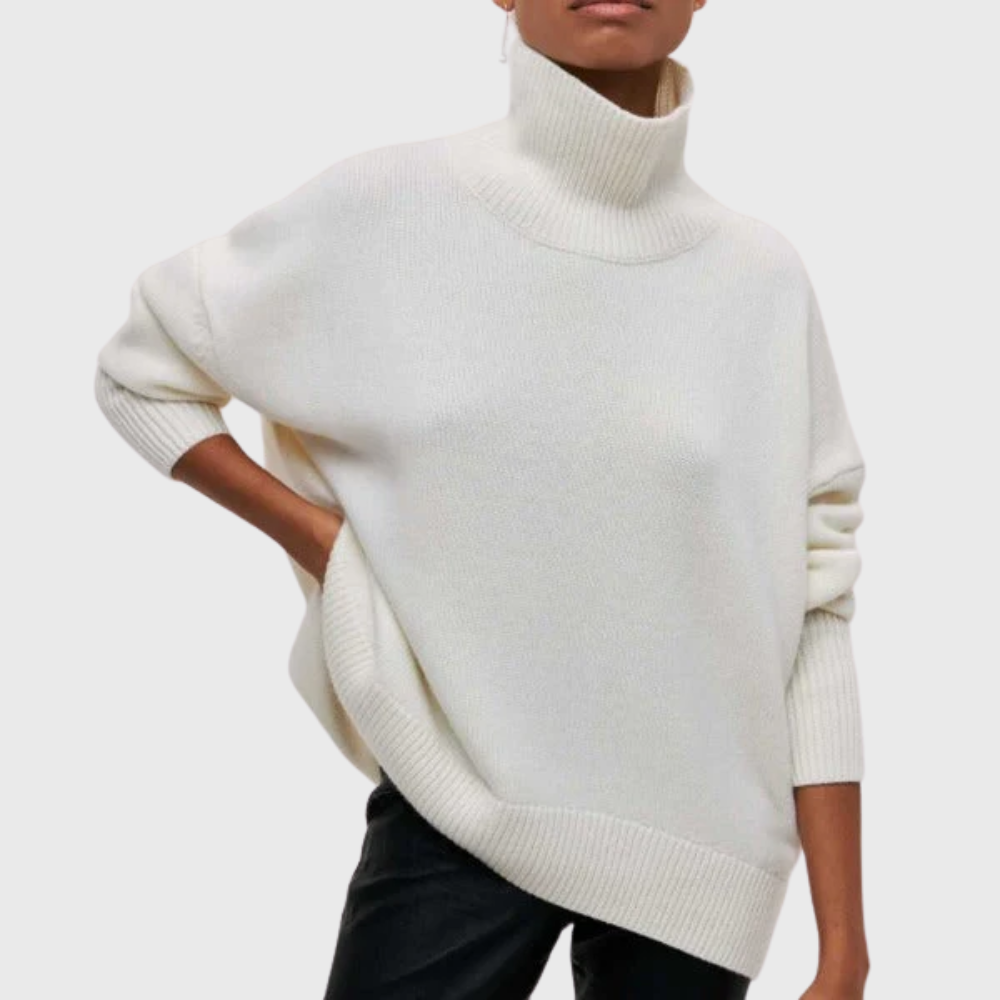 Avery | High Neck Pullover