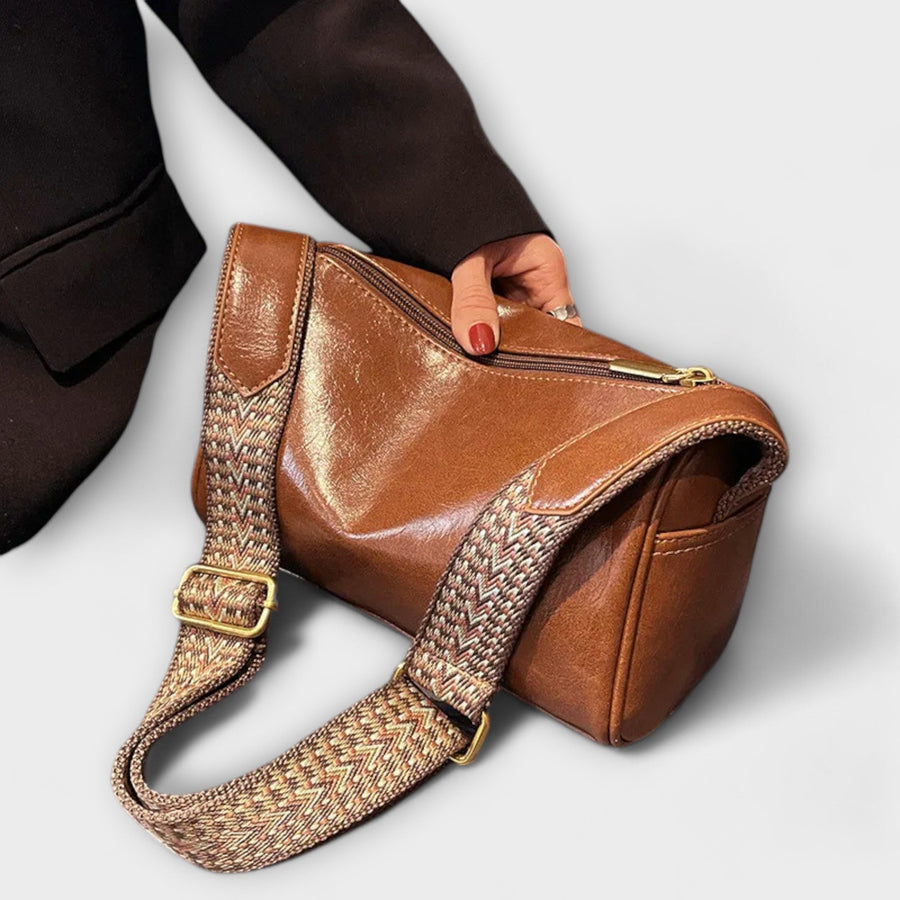 Liorane | Luxurious Ribbed Tote Bag with Cord Detail main image 0