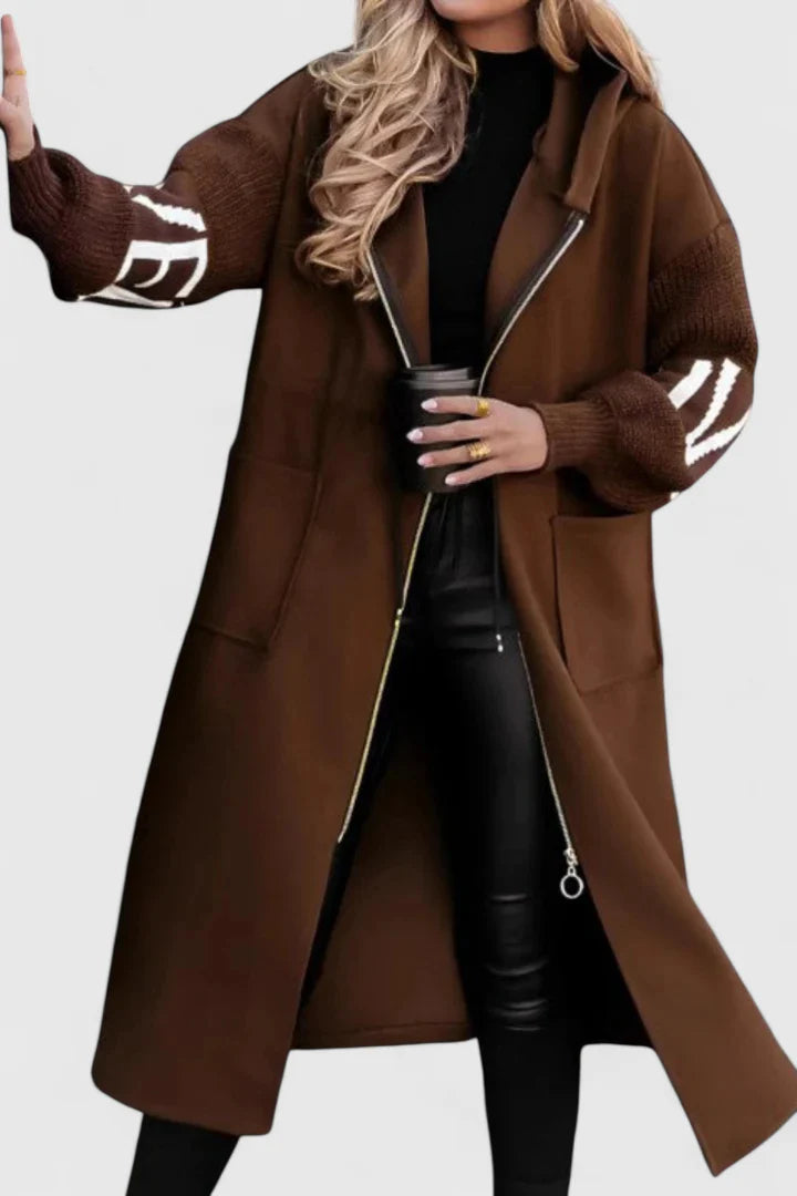 Vaye™ | Elegant Hooded Coat