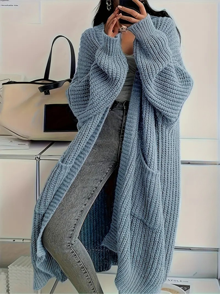 Amelia™| Long Knitted Cardigan Women