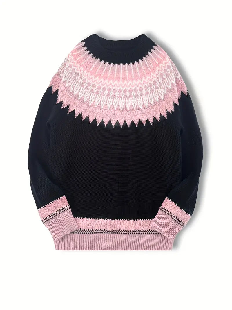 Amelia™| Nordic Charm Sweater