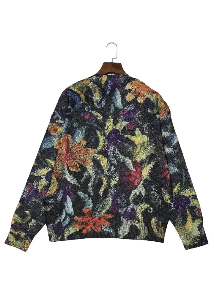 Amelia™ | Trendy Floral Sweater