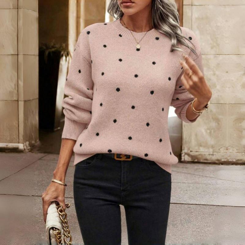 Amelia™ | Polka Dot Knitted Sweater