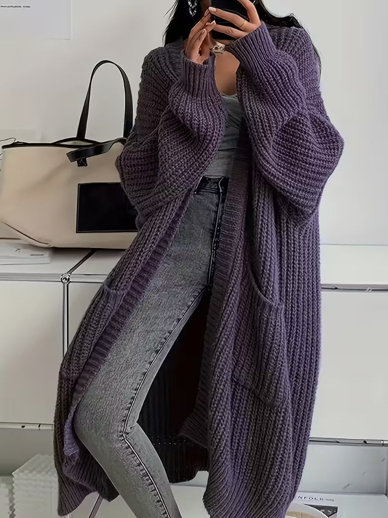 Amelia™| Long Knitted Cardigan Women