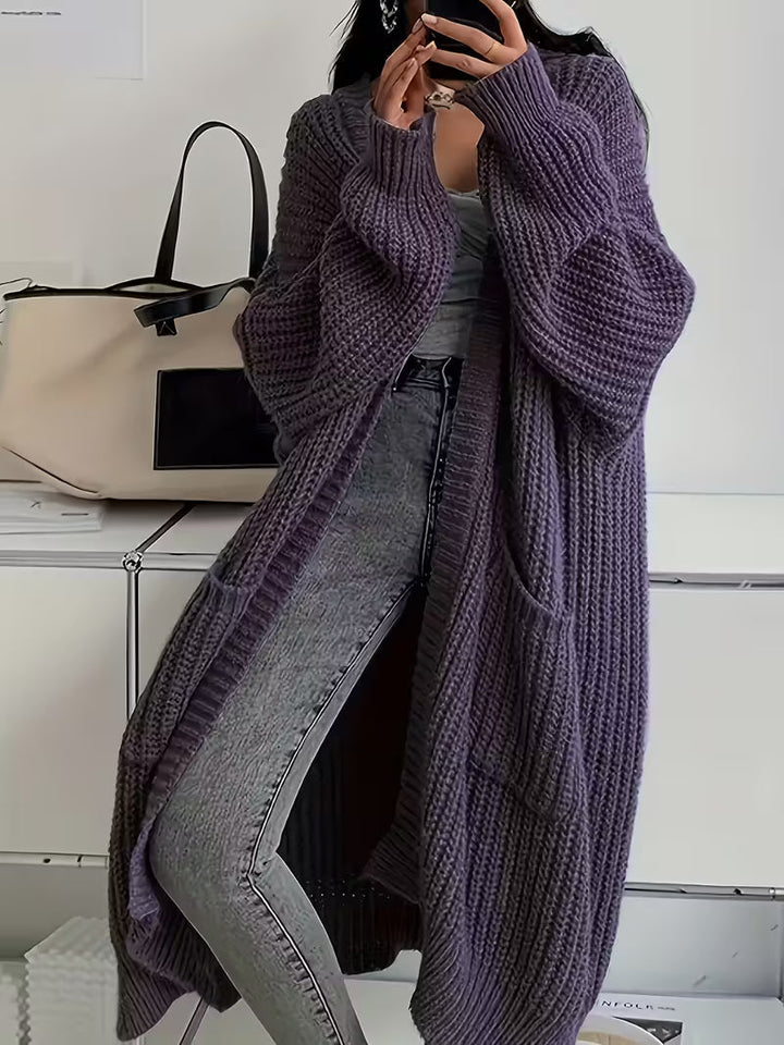 Amelia™| Long Knitted Cardigan Women
