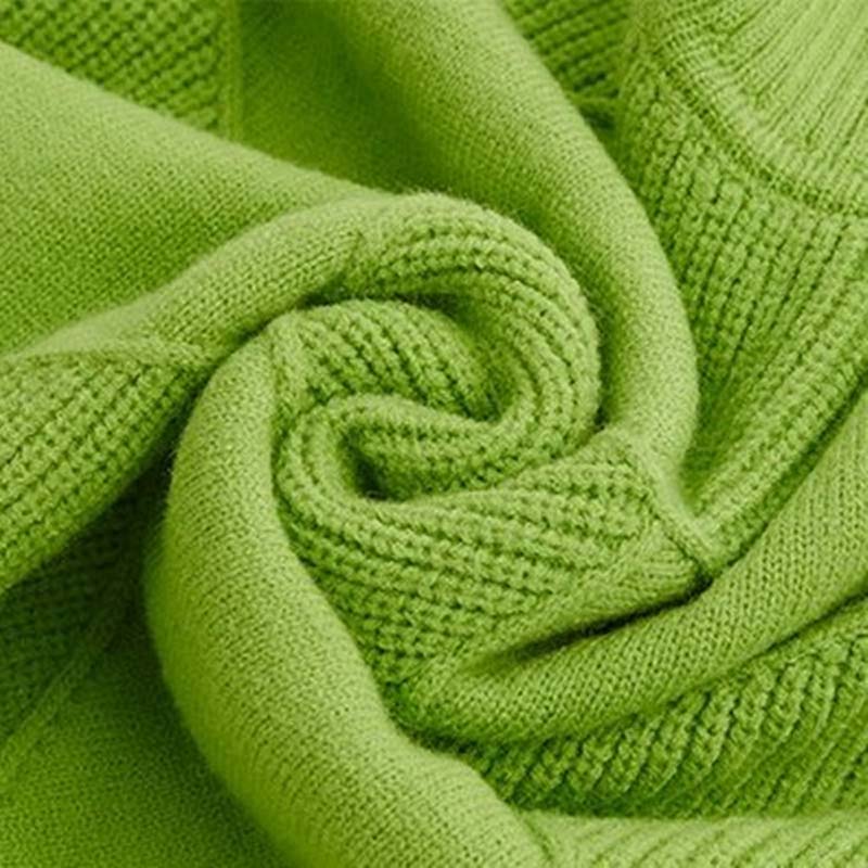 Amelia™ | Textured Turtleneck Knit Sweater