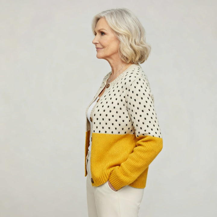 Adeline | Polka Dots Cardigan