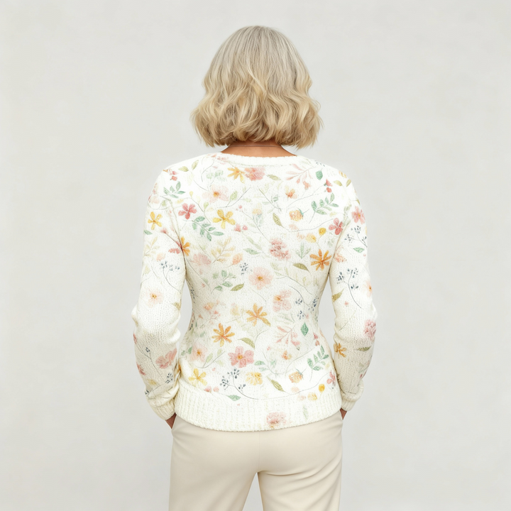 Grace | Flowers Print Cardigan