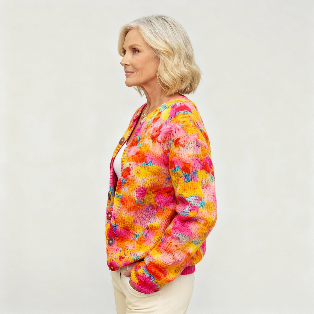 Gwen | Floral Print Cardigan