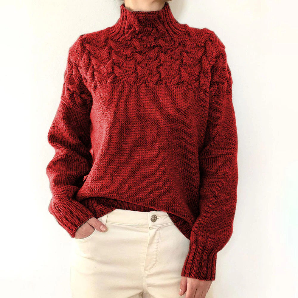 Amelia™ | Warm Knitted Turtleneck